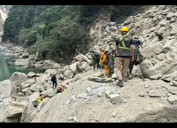 600+ individuals remain stranded following Taiwan earthquake.