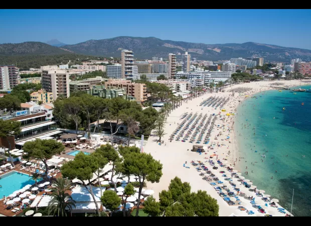 British tourist in critical condition after falling from Magaluf balcony.