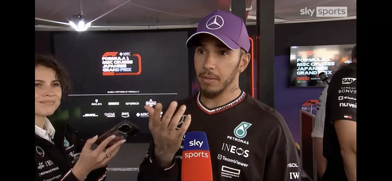 Lewis Hamilton criticizes Mercedes' race strategy after difficult Japanese Grand Prix.