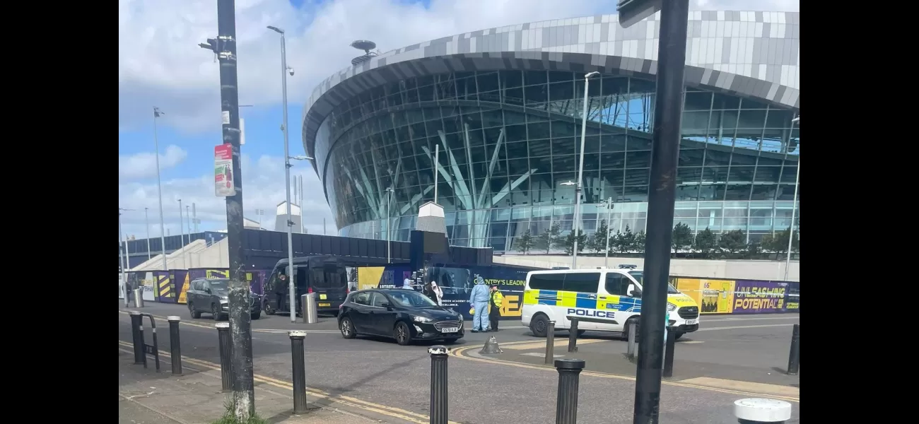 Man fatally stabbed near Premier League stadium.