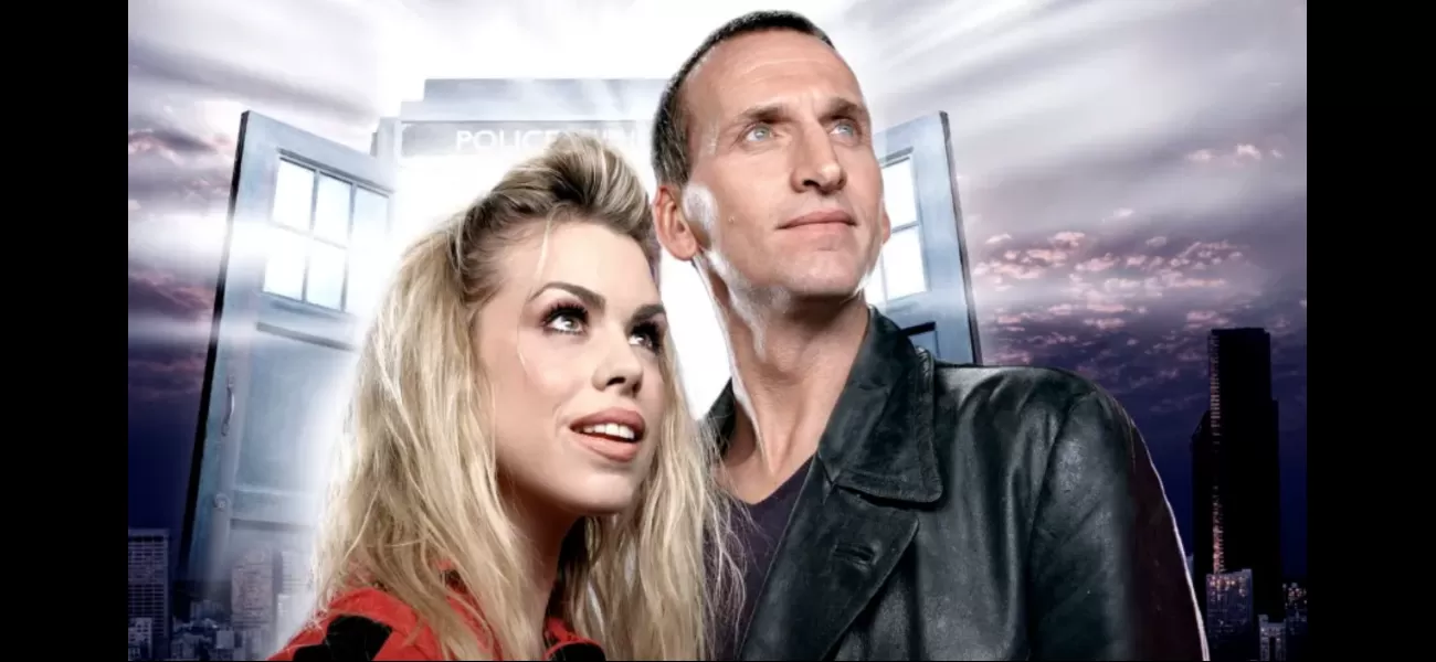 Billie Piper noticed Christopher Eccleston was having a tough time while filming Doctor Who.