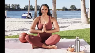 Former Texas A&M basketball player Sydney Carter teams up with Marriott to create pre-game routines for the Women's Final Four.