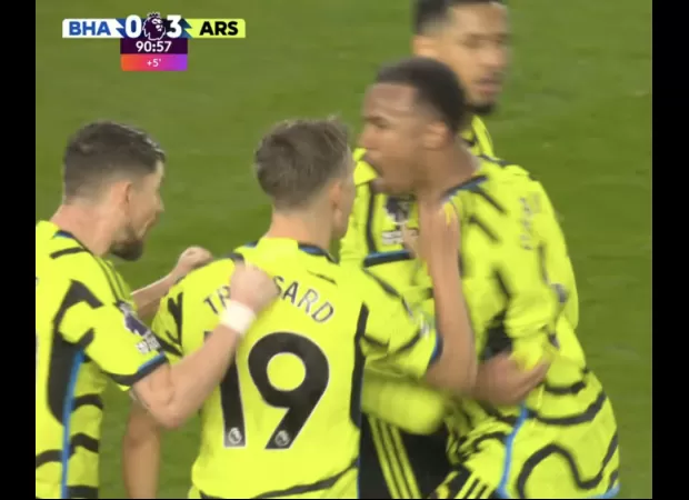 Mikel Arteta praises Arsenal's performance in their win against Brighton, highlighting a key moment that showcased their team's strength.