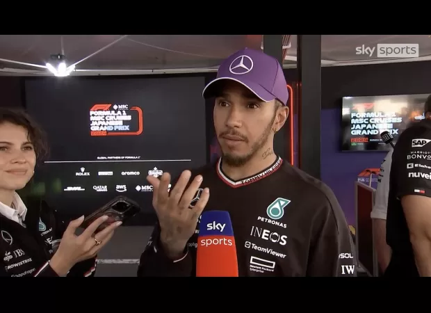Lewis Hamilton criticizes Mercedes' race strategy after difficult Japanese Grand Prix.