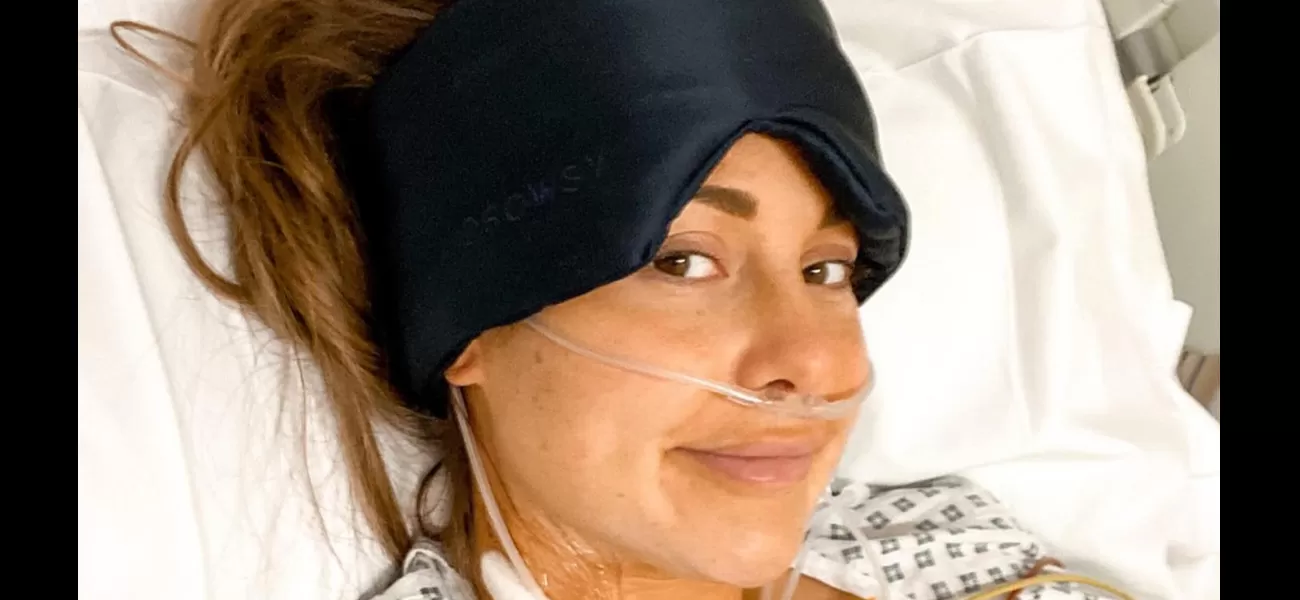 Louise Thompson opens up about her health struggles and shares how her stoma bag has been a lifesaver.
