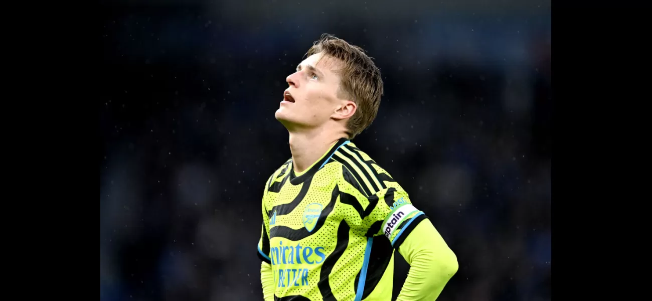 Odegaard says Arsenal faced difficult matches this season.