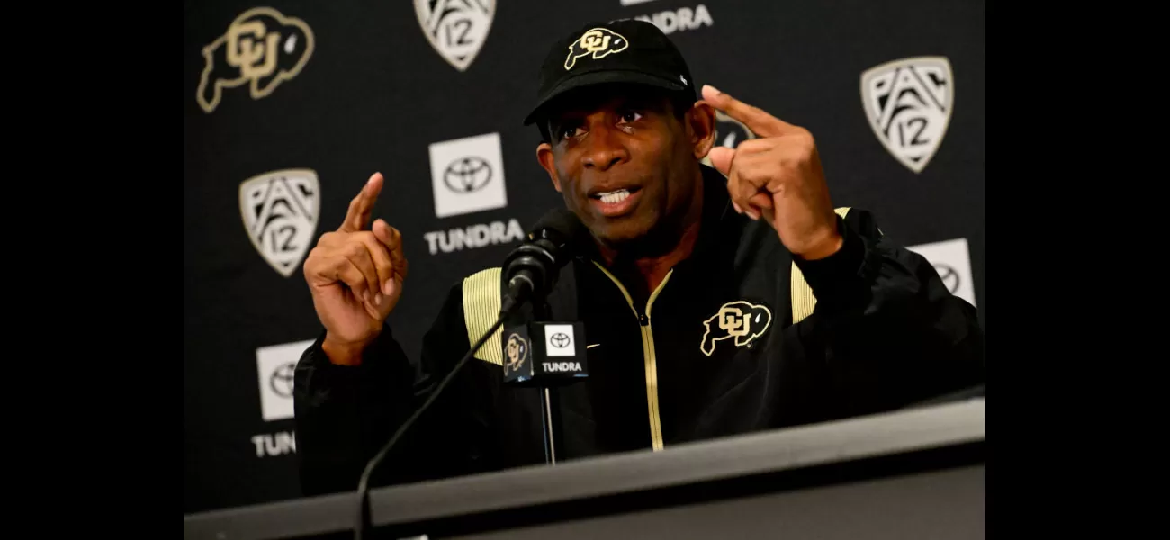 Deion Sanders scolds team for disrespecting professor in classroom.