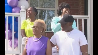 Central Arkansas Habitat for Humanity dedicates fifth home of 2024 to elderly woman.