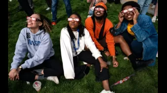America was captivated by a 4.5 minute solar eclipse, bringing people together to watch the sky.