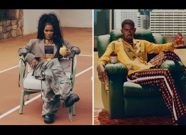 Hennessy's new campaign, featuring Teyana Taylor and Damson Idris, celebrates the idea of being 