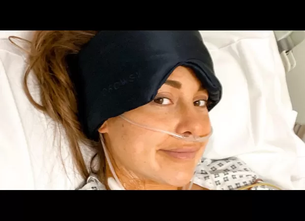Louise Thompson opens up about her health struggles and shares how her stoma bag has been a lifesaver.