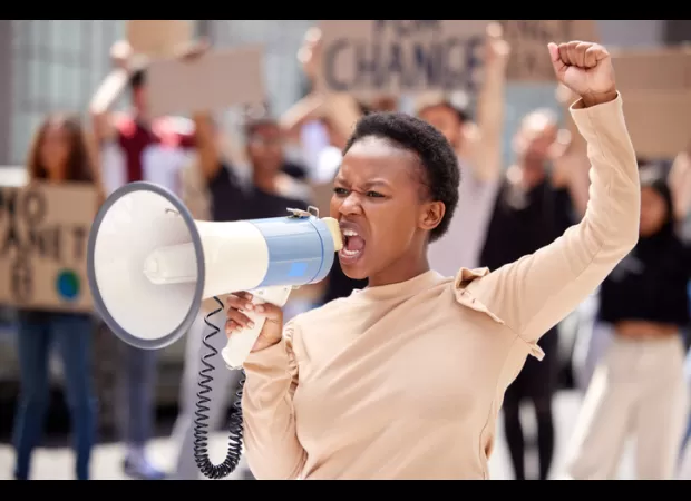 Black students at Washington University hold protests following a racist incident.