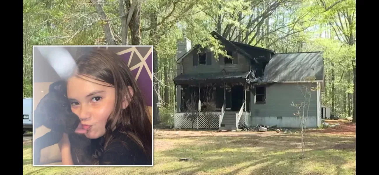 An 11-year-old girl tragically passed away while trying to rescue her dog from a fire in her home.