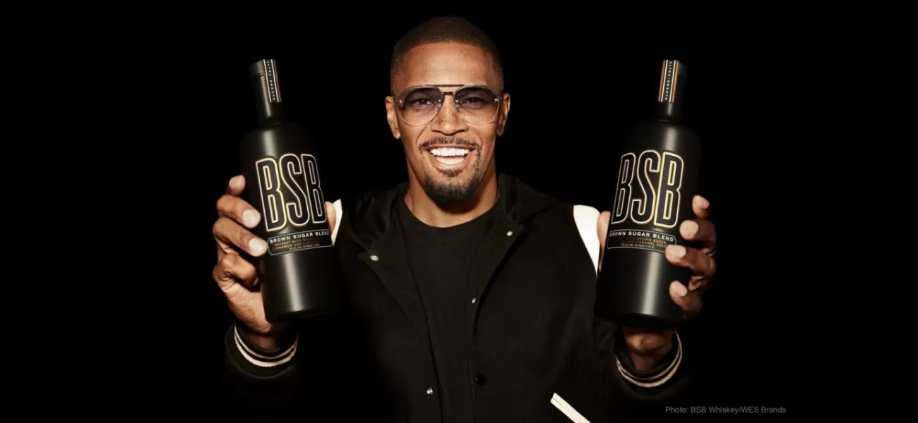 Jamie Foxx teams up with WES Brands to launch BSB Whiskey.