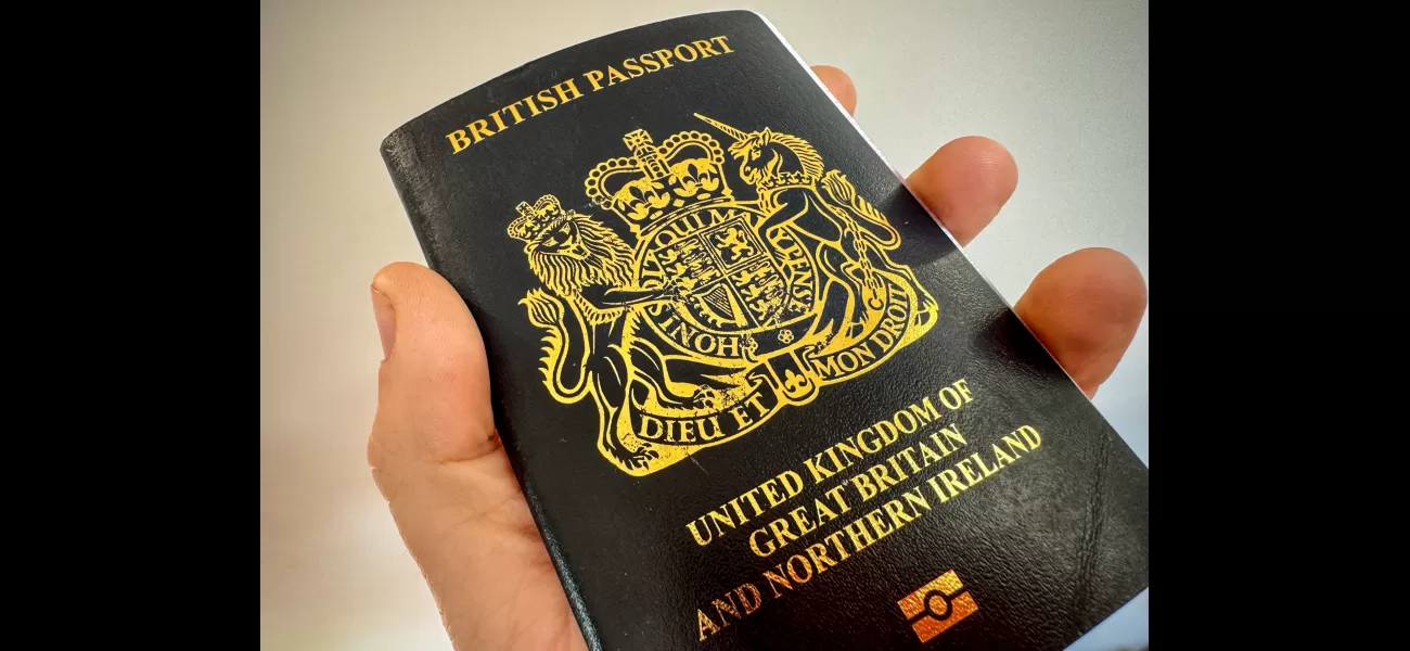 UK passport prices are compared to those of Europe and the US.