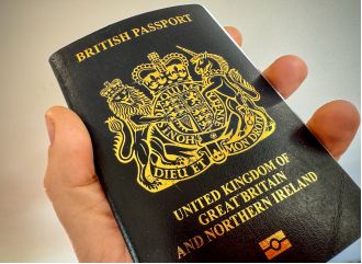 UK passport prices are compared to those of Europe and the US.