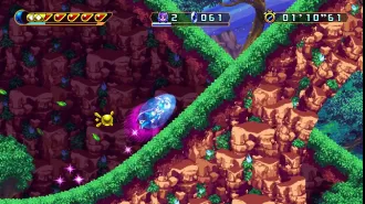 Review of Freedom Planet 2 featuring female heroes with sonic speed.