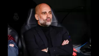 Guardiola urges Real Madrid president to address issues following Man City's draw.