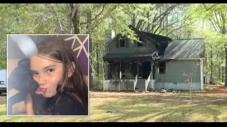 An 11-year-old girl tragically passed away while trying to rescue her dog from a fire in her home.