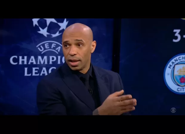 Henry criticizes Rice for error in Arsenal vs Bayern game.