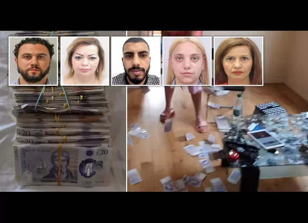 A Bulgarian criminal group scammed £54 million in UK's largest welfare fraud.