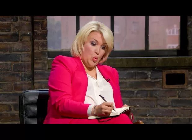 TV personality from Dragons' Den confesses to difficult past few years due to £1 million business loss.
