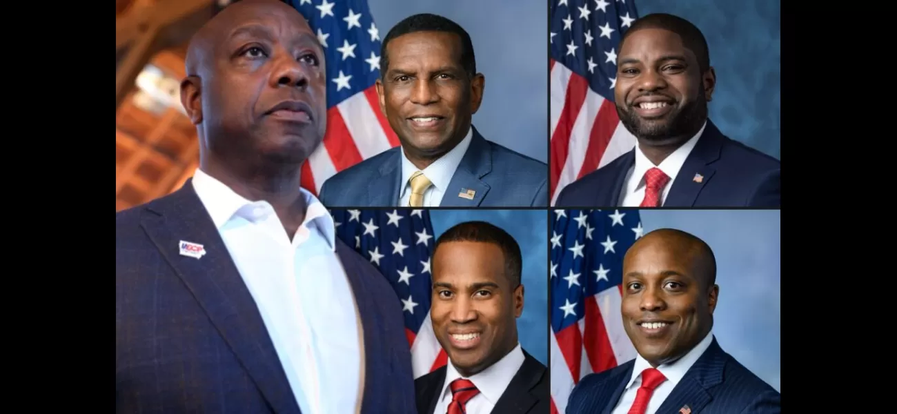 Tim Scott introduces a video series showcasing five Black Republican lawmakers from America.