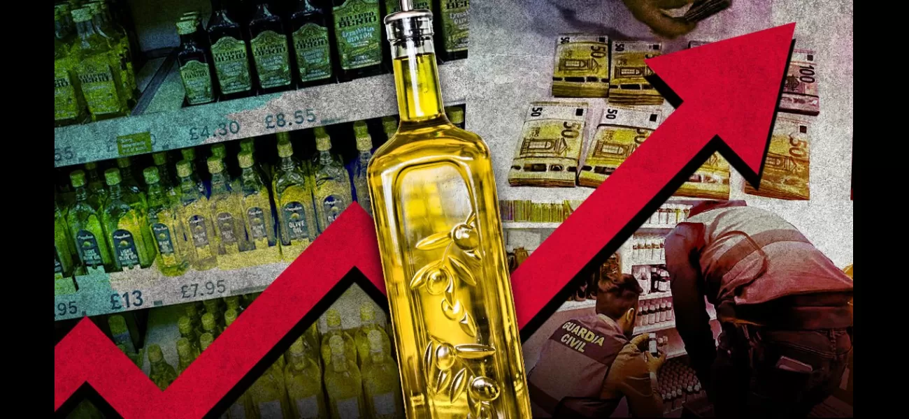 Criminal gangs are profiting from inflated olive oil costs.