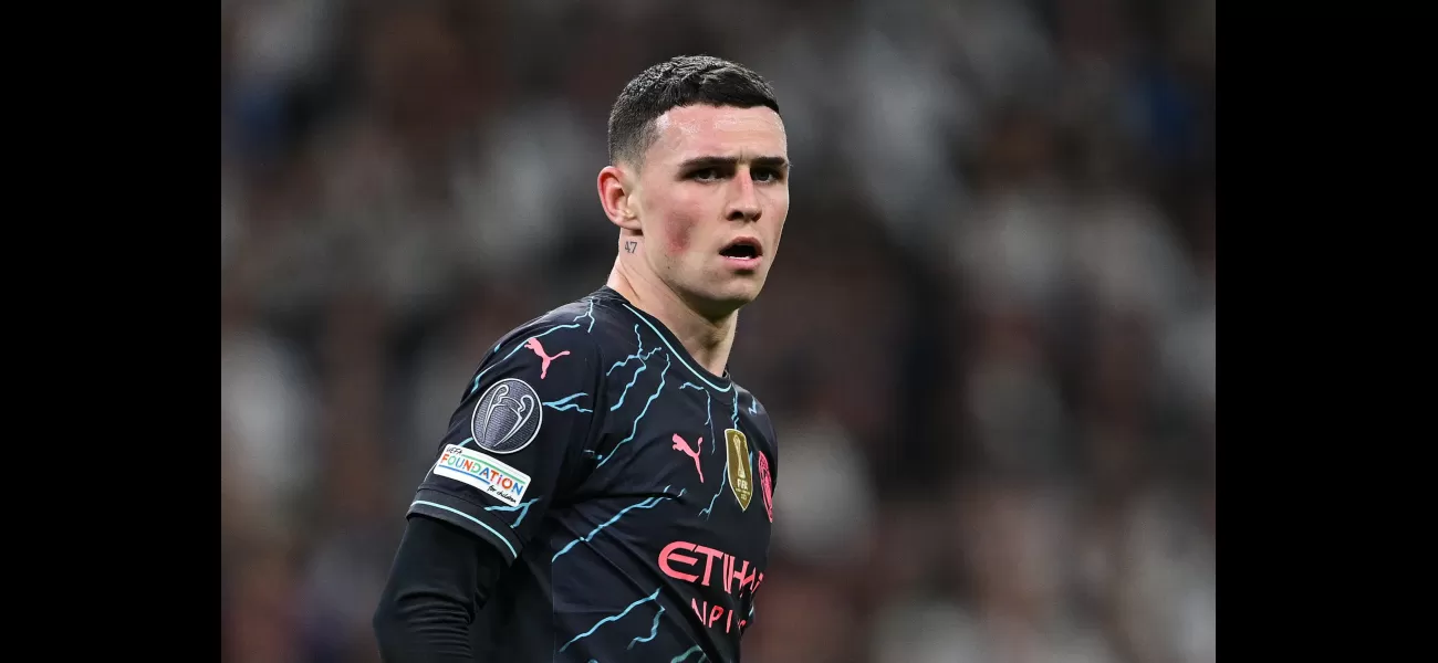Updates on Phil Foden's injury status before Manchester City's match against Luton Town.