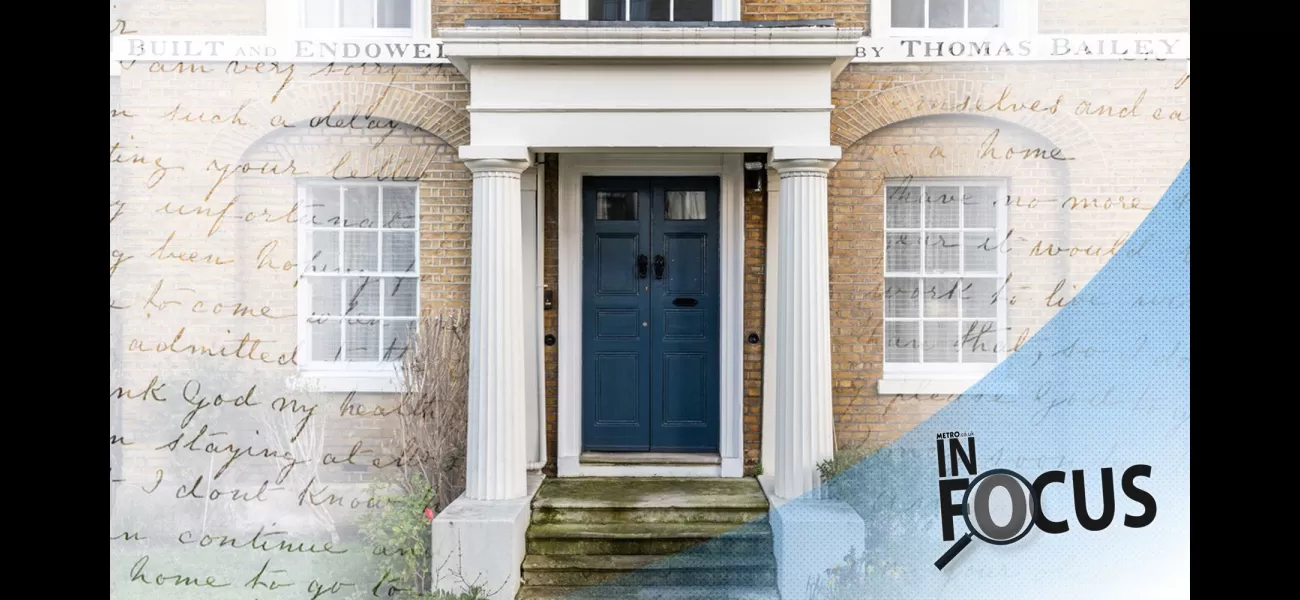 London's blue doors conceal an asylum from the 1800s, adding to their air of mystery.