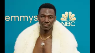 Comedian Jerrod Carmichael faces criticism for making a controversial joke about slavery while with his white partner.