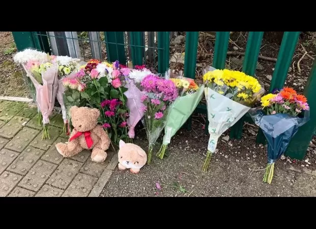 A young girl was fatally struck by a truck.