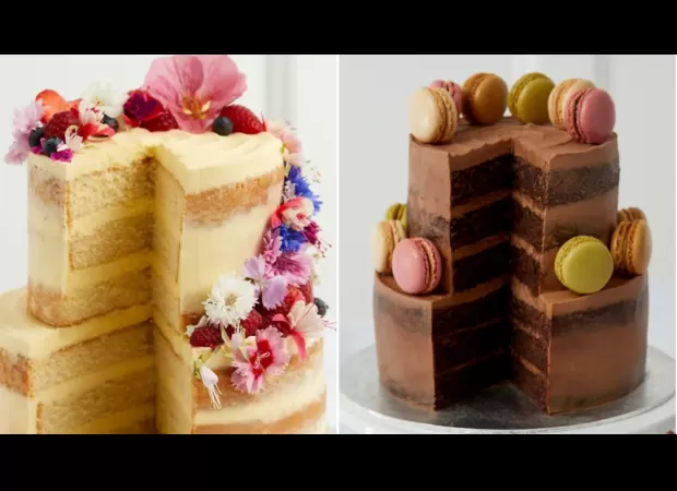 UK supermarket offers beautiful wedding cakes for under £50.