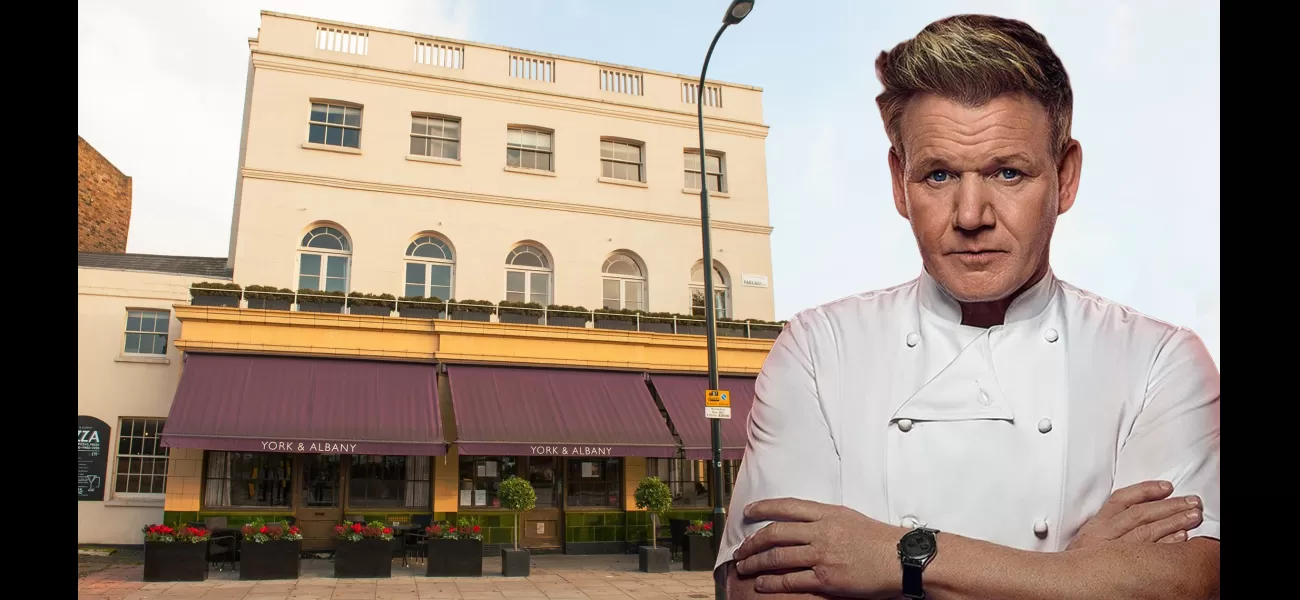 Gordon Ramsay's expensive pub in London has been occupied by squatters who might sue the chef.