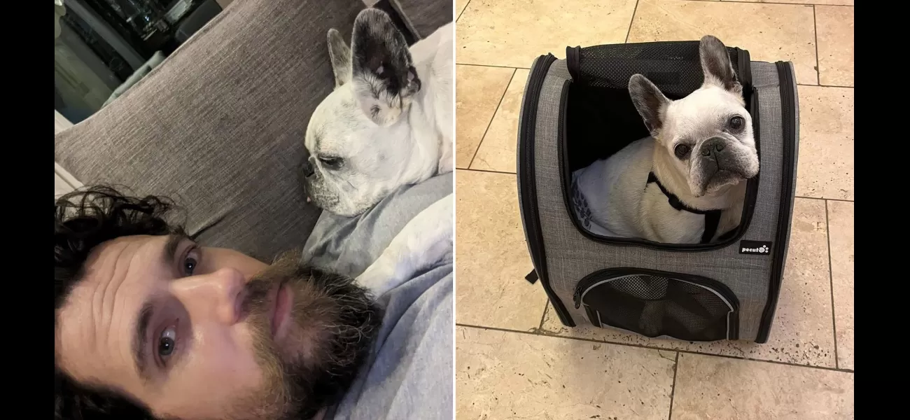 Famous actor pays tribute to his deceased dog on the anniversary of its passing.
