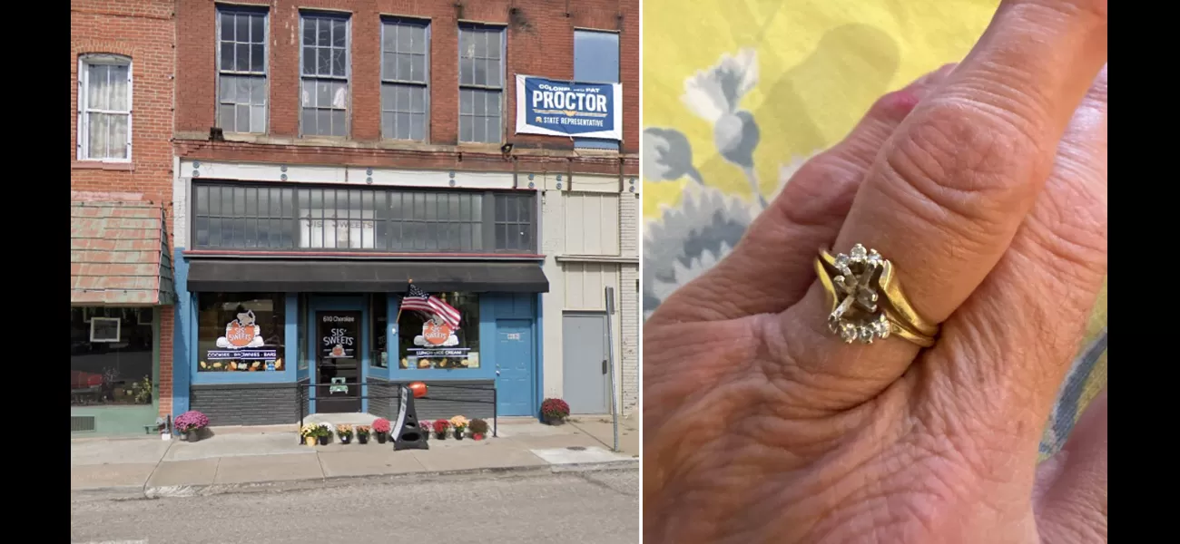 Bakery owner lost £3,200 ring, now asks customers to look for it in cookies.