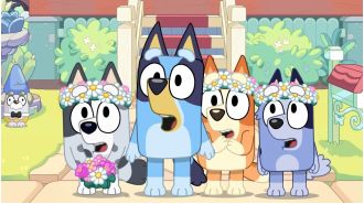 When will the longer Bluey episode The Sign be shown? How can it be watched in the UK?