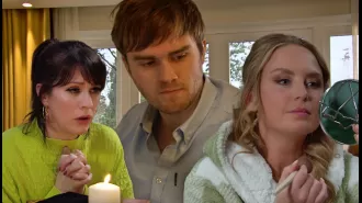 Emmerdale reveals shocking plot twist as wedding goes awry in new sneak peek.