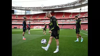 Two Arsenal players did not attend practice before their upcoming game against Aston Villa.