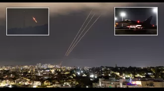 Israeli warplanes take down Iranian drones in response to potential upcoming attack on Israel.