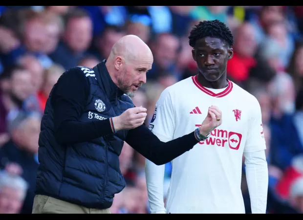 Jamie Redknapp cautions Kobbie Mainoo following Manchester United's tie against Bournemouth.