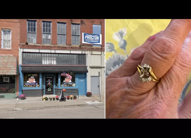 Bakery owner lost £3,200 ring, now asks customers to look for it in cookies.