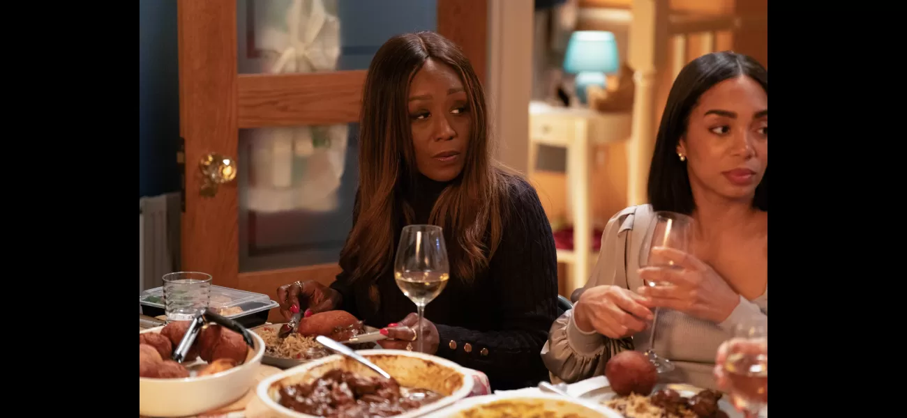 Denise Fox is facing a difficult time as she tries to keep a distressing secret hidden on EastEnders.