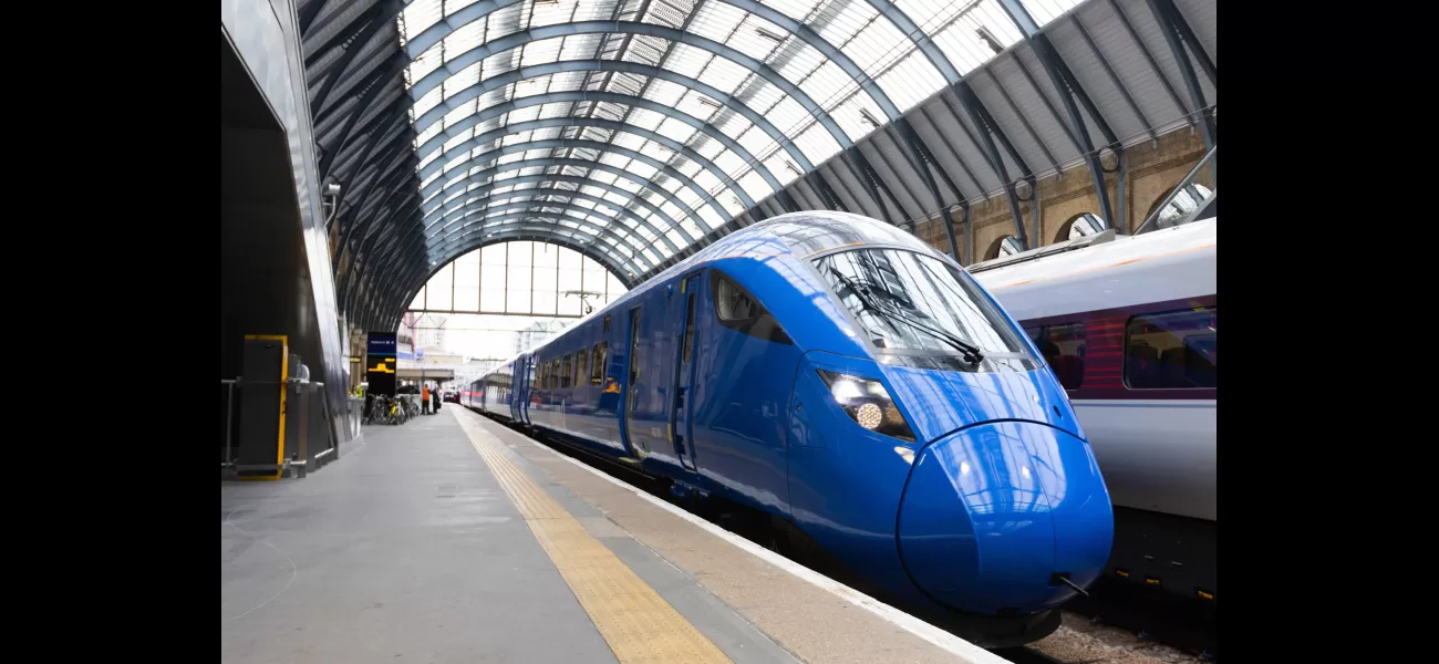 UK map displays potential for increased train routes and services.