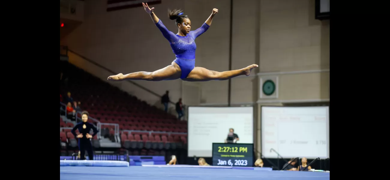 Morgan Price from Fisk University makes history as the first HBCU gymnast to become a national champion.