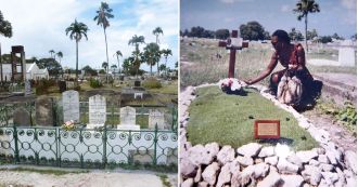 I buried my dad in heaven, but it turned into a nightmare.