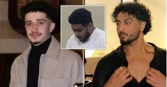 Two friends were killed in a car crash at a retail park in London, as shown in the first released photo of them together.