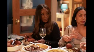 Denise Fox is facing a difficult time as she tries to keep a distressing secret hidden on EastEnders.