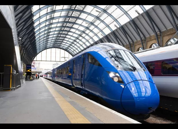 UK map displays potential for increased train routes and services.