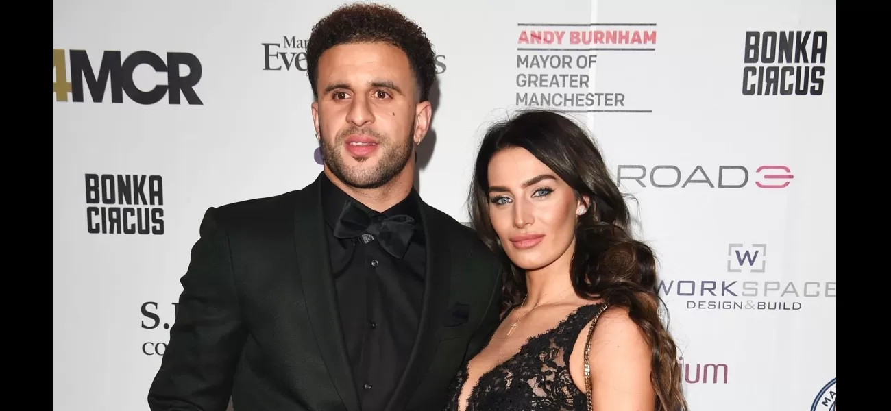 Soccer player Kyle Walker overjoyed as his wife Annie Kilner delivers their fourth baby.
